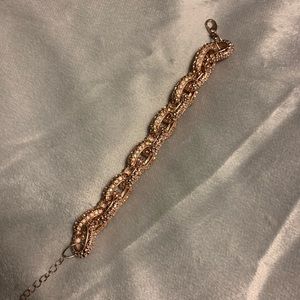 Rose Gold Pave CZ bracelet